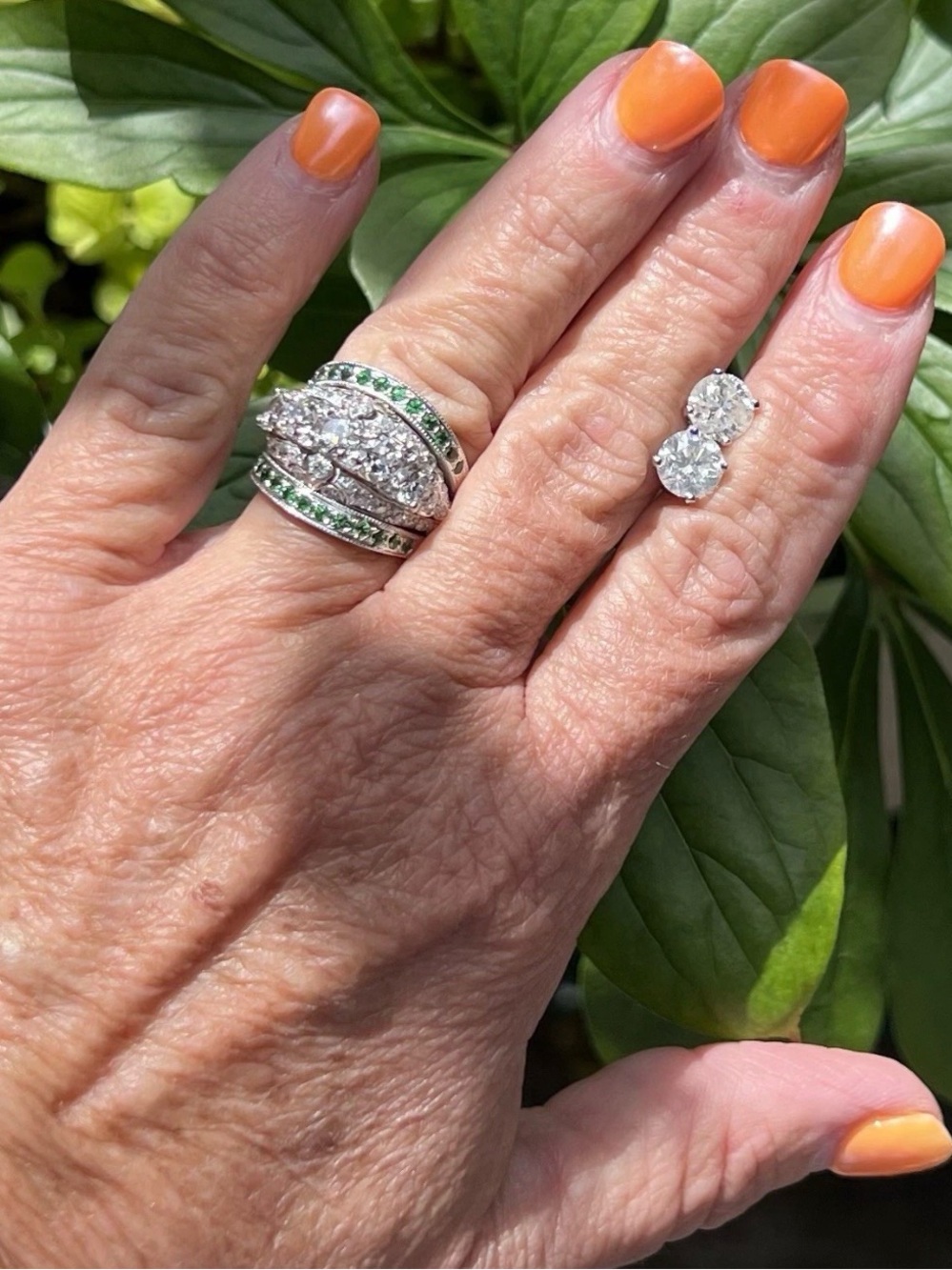 3ctw Natural Diamond Earrings